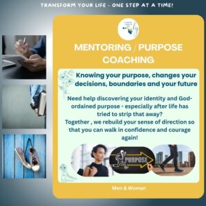 Mentoring and Purpose coaching